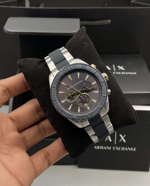 Armani Exchange Enzo chronograph – Bold Italian Elegance