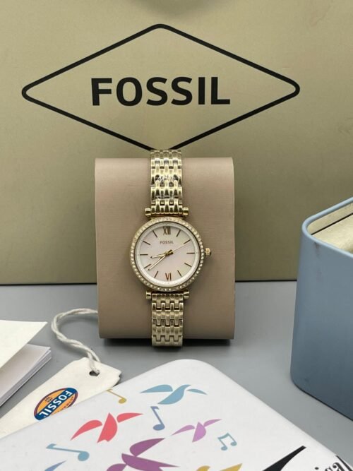 FOSSIL Karli Three-Hand Rose